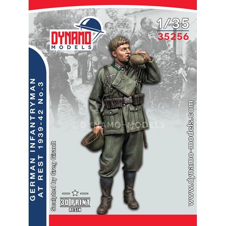 German Infantryman at Rest 1939-42 No.3
