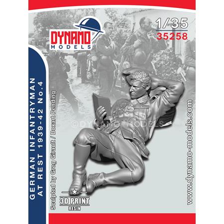 German Infantryman at Rest 1939-42 No.4