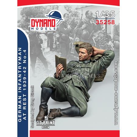 German Infantryman at Rest 1939-42 No.4