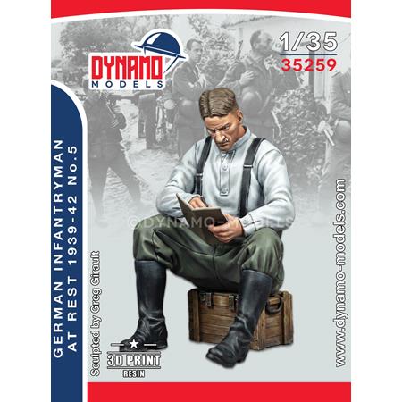 German Infantryman at Rest 1939-42 No.5