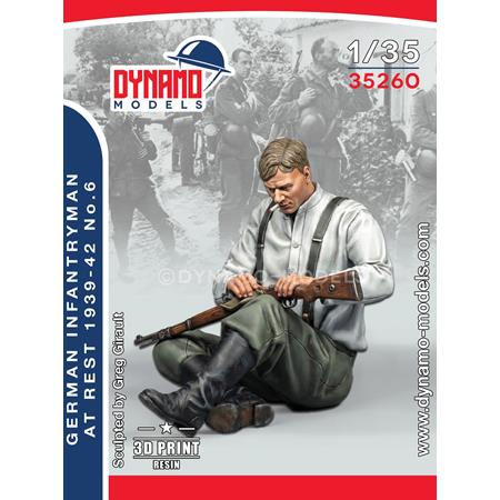 German Infantryman at Rest 1939-42 No.6