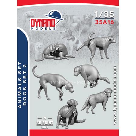 Animals Serie - Dogs set 2