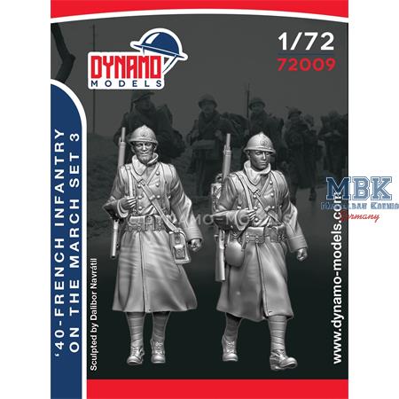 French Infantry On The March - 3 - 1:72