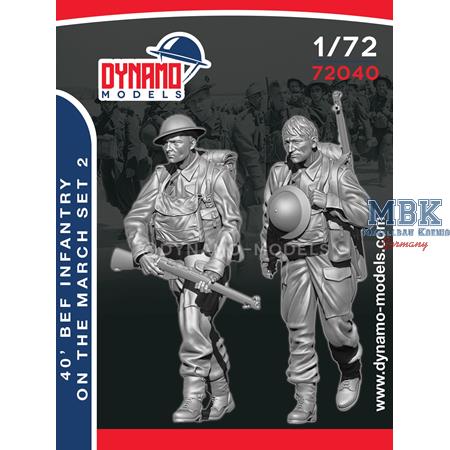 40’ BEF Infantryman Marching Set 2