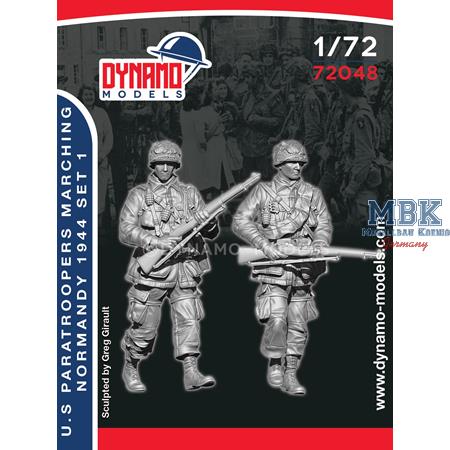 U.S Paratroopers Marching (Normandy 1944) Set 1