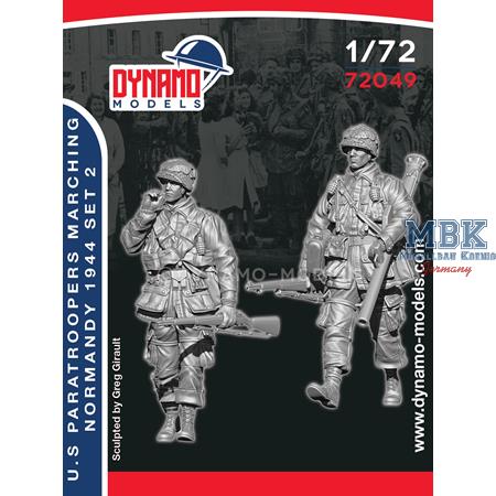 U.S Paratroopers Marching (Normandy 1944) Set 2