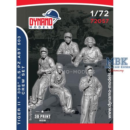 German Kingtiger "300" Crew Normandy 1944 BIG SET
