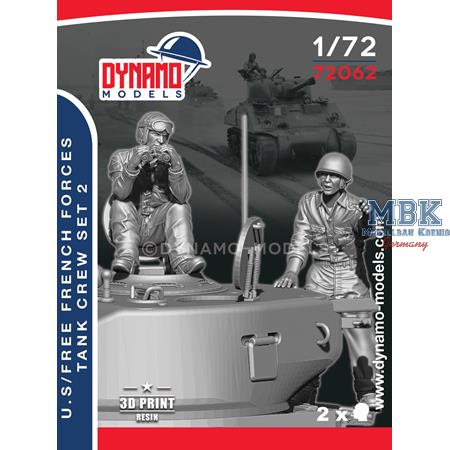 U.S. / Free French Forces Tankers 1944 Set 2