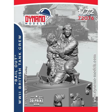 British Tank Crew Set “Bail Out” Set 1