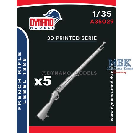 French Rifle Lebel 1886  (5 guns)