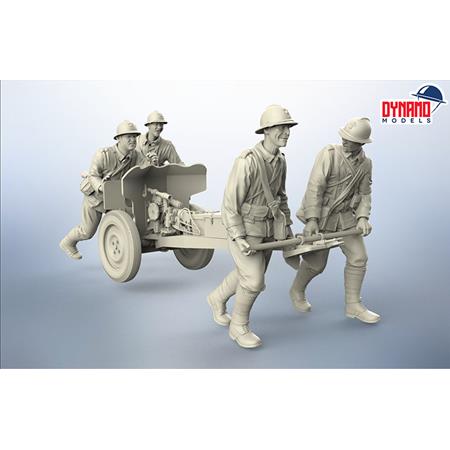 French Anti-Tank Gun 25mm S.A 34 Type I Deluxe