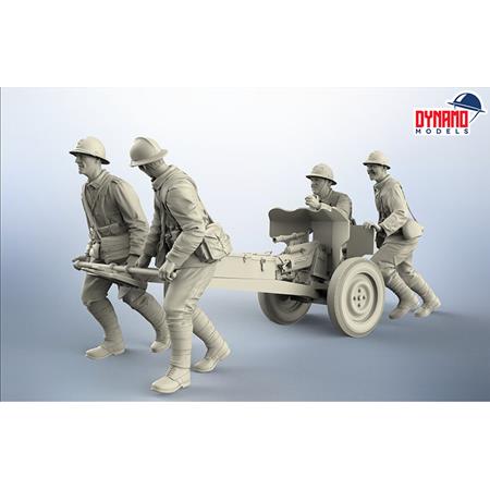 French Anti-Tank Gun 25mm S.A 34 Type I Deluxe