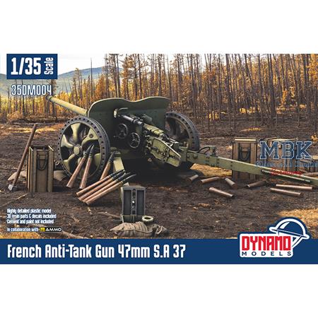 French Anti-Tank Gun 47mm S.A 37 Standard