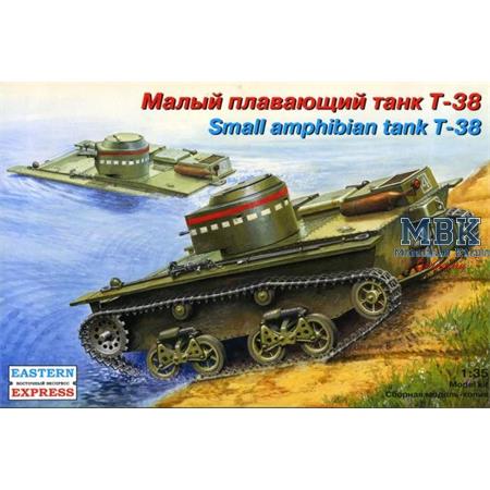 russ. amphibious light tank T-38