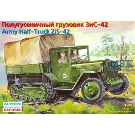 ZiS-42 russ. military half-track