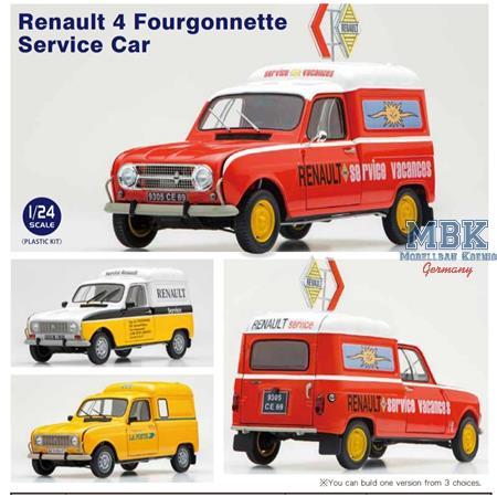 Renault 4 Fourgonnette Service Car 1/24