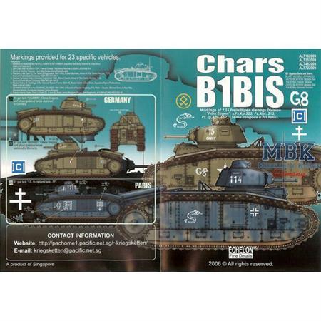 Char B1bis Tanks
