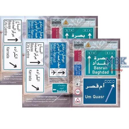 Road & Traffic Signs (IDF related) (2-in-1 pack)