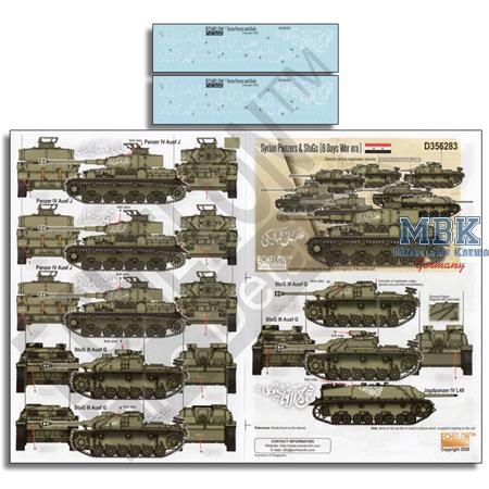 Syrian Panzer & StuG ´s  - 6 Days War Era