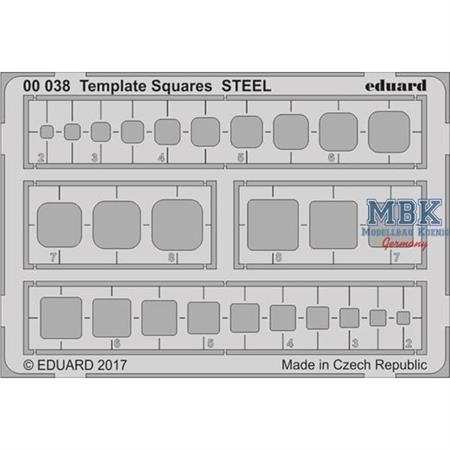 Template Squares STEEL