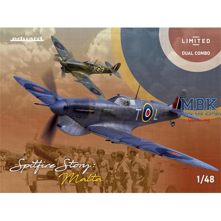 Supermarine Spitfire STORY: MALTA Dual Combo 1/48