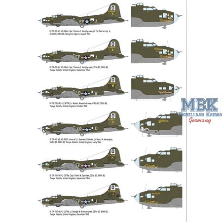 "The Bloody Hundredth 1943" Boeing B-17F