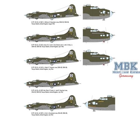 "The Bloody Hundredth 1943" Boeing B-17F