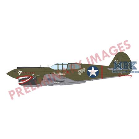 "Pacific Star" Curtiss P-40E Warhawk Dual Combo