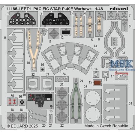 "Pacific Star" Curtiss P-40E Warhawk Dual Combo