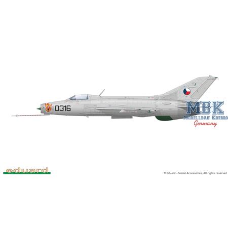 EFKA / MiG-21F-13 In Czechoslovak Service  Limited