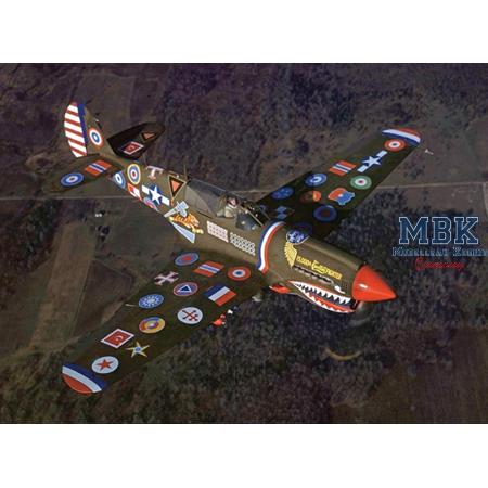 "15,000" Curtiss P-40N Warhawk