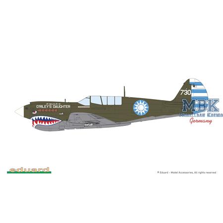 "15,000" Curtiss P-40N Warhawk