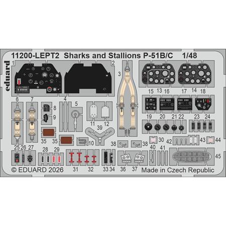 Sharks and Stallions Dual Combo (P-40N and P-51B)