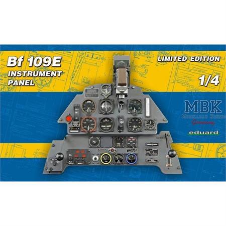 Bf 109E  Instrument Panel 1:4