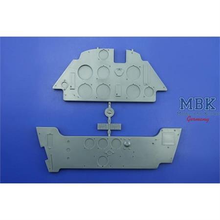 Bf 109E  Instrument Panel 1:4