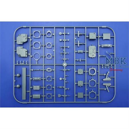 Bf 109E  Instrument Panel 1:4