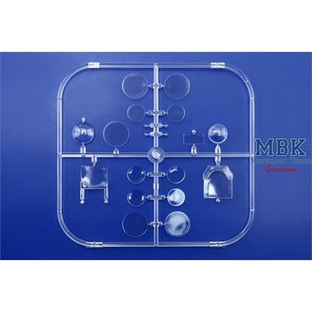 Bf 109E  Instrument Panel 1:4