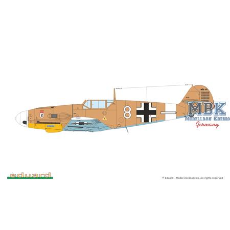 AFRIKA - Messerschmitt Bf 109 Dual Combo (1:72)