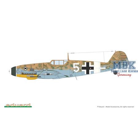 AFRIKA - Messerschmitt Bf 109 Dual Combo (1:72)