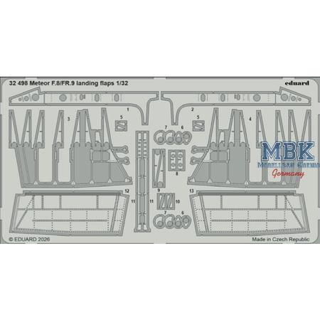 Gloster Meteor F.8 / FR.9 landing flaps 1/32