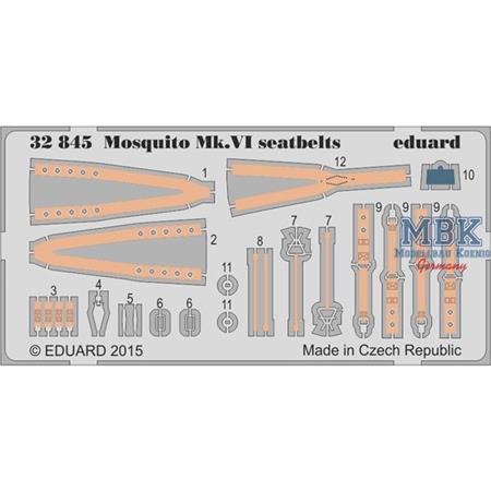 Mosquito Mk.VI seatbelts