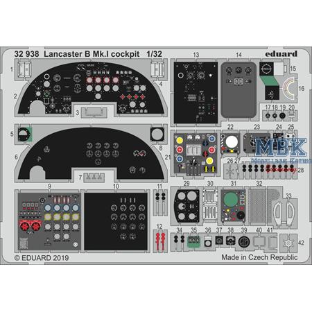 Avro Lancaster B Mk.I cockpit 1/32