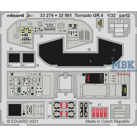 Panavia Tornado GR.4 interior 1/32