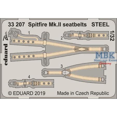 Spitfire Mk.II seatbelts STEEL1/32
