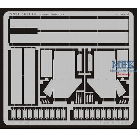 M-51 Isherman Fenders (Dragon 3529)