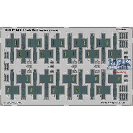 LVT-4 Cal.30 Ammo-boxes (coloured)