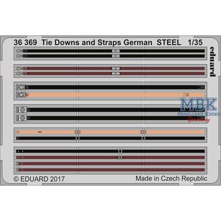 Tie Downs and Straps German STEEL 1/35