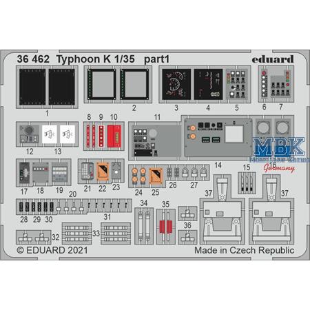 Typhoon-K 6X6 Armoured Vehicle  1/35