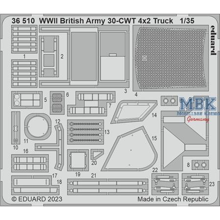 Austin WWII British Army 30cwt 4x2 G.S. Truck 1/35