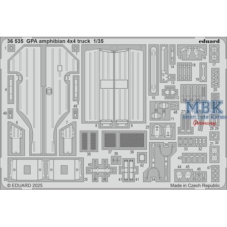 GPA amphibian 4x4 truck 1/35